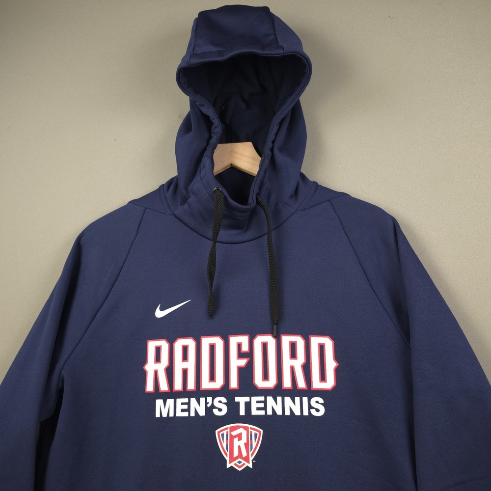 Nike Therma-FIT Radford Highlanders Mens Tennis Pullover Hoodie Team Navy Size L